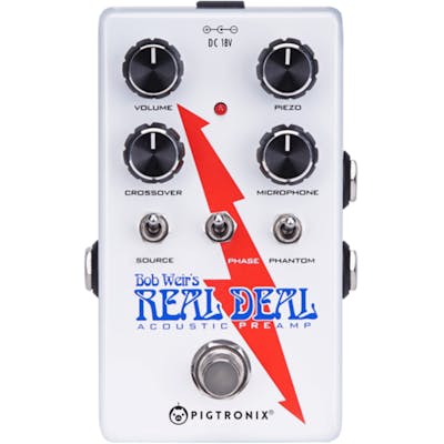 Pigtronix Bob Weir Real Deal Acoustic Preamp Pedal